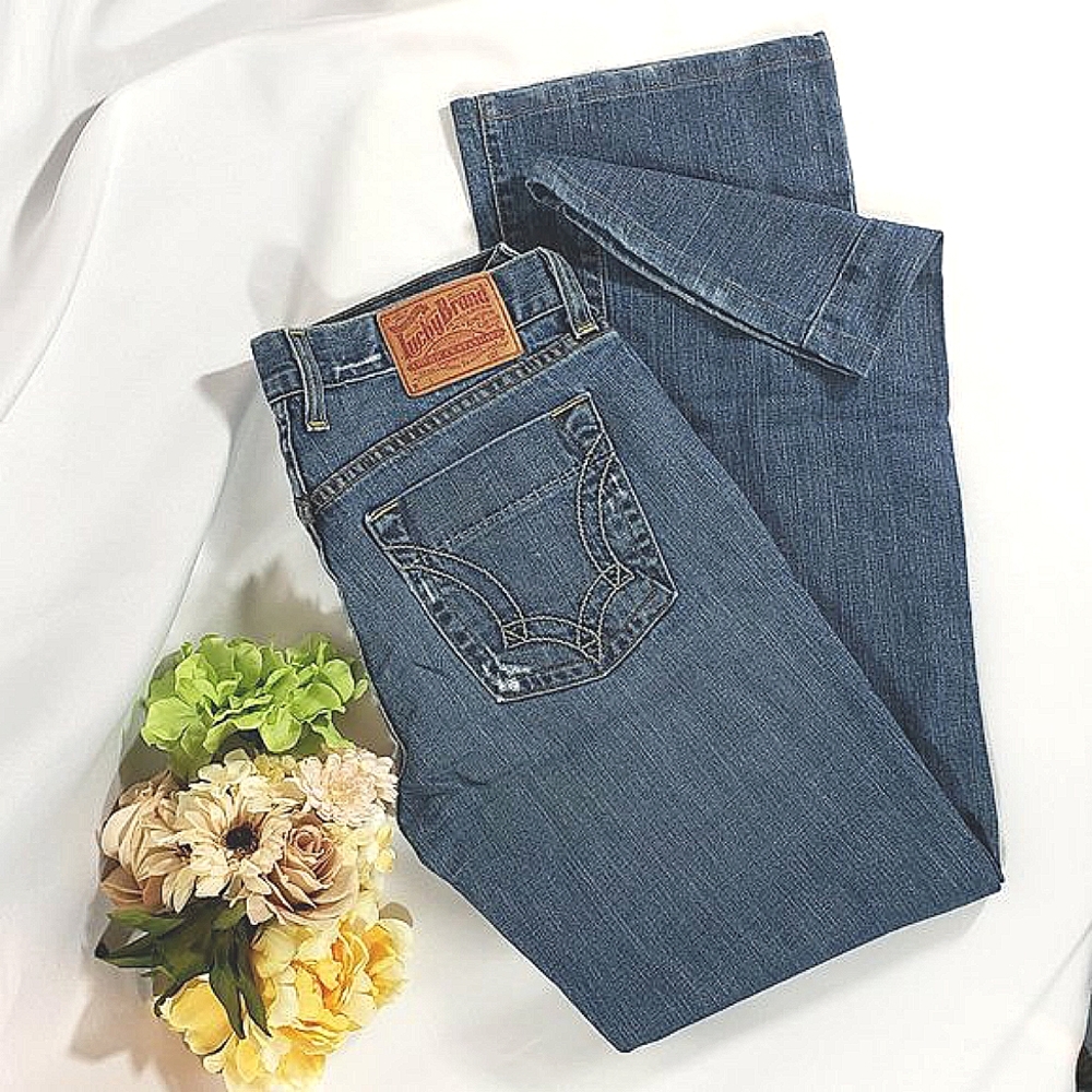 Lucky Brand Sweet N Low Distressed Jeans 4/28